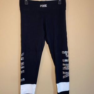 PINK Victoria’s Secret Black yoga leggings
